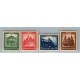 ALEMANIA 1931 Yv 435/8 SERIE COMPLETA DE ESTAMPILLAS NUEVAS CON GOMA HERMOSA Y RARA 60 Euros